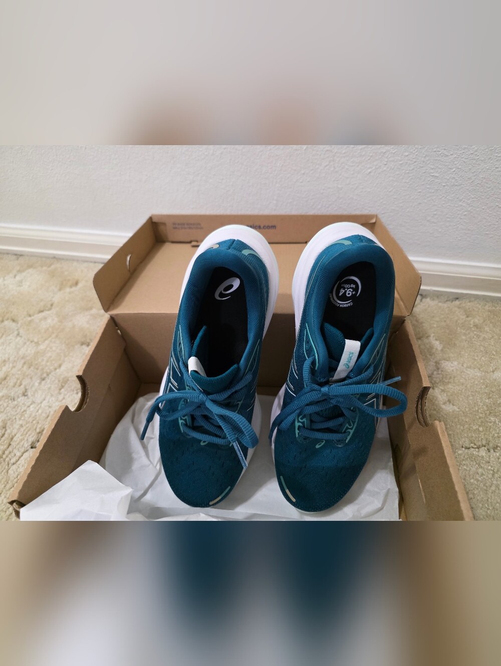 New ASICS Gel-Cumulus - WIDE 6.5 - Rich Teal